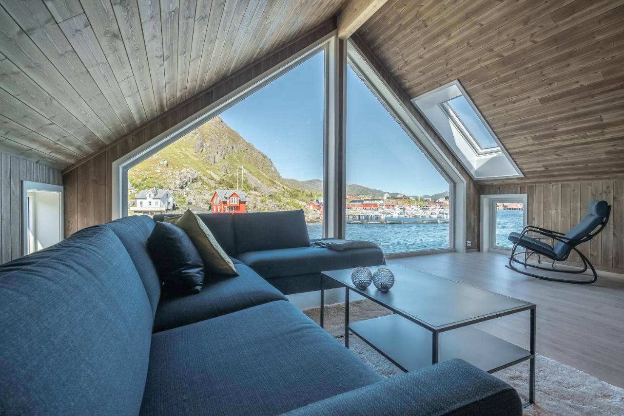 Seafront New Cabin In Lofoten バルスタ エクステリア 写真