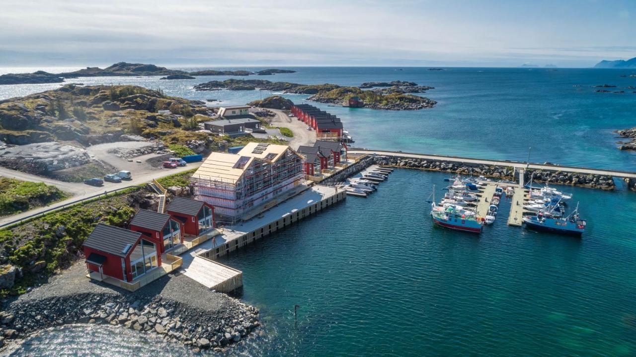 Seafront New Cabin In Lofoten バルスタ エクステリア 写真