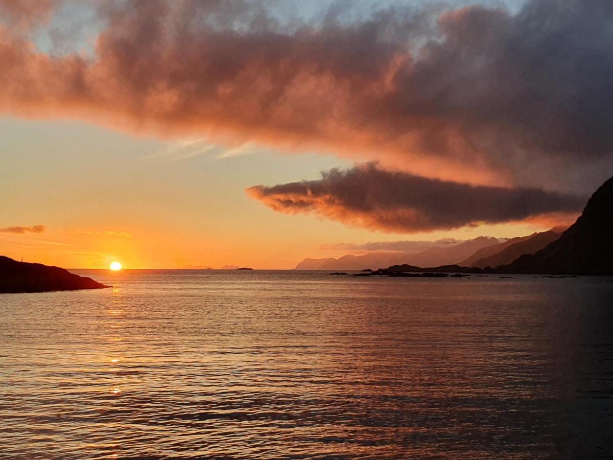 Seafront New Cabin In Lofoten バルスタ エクステリア 写真
