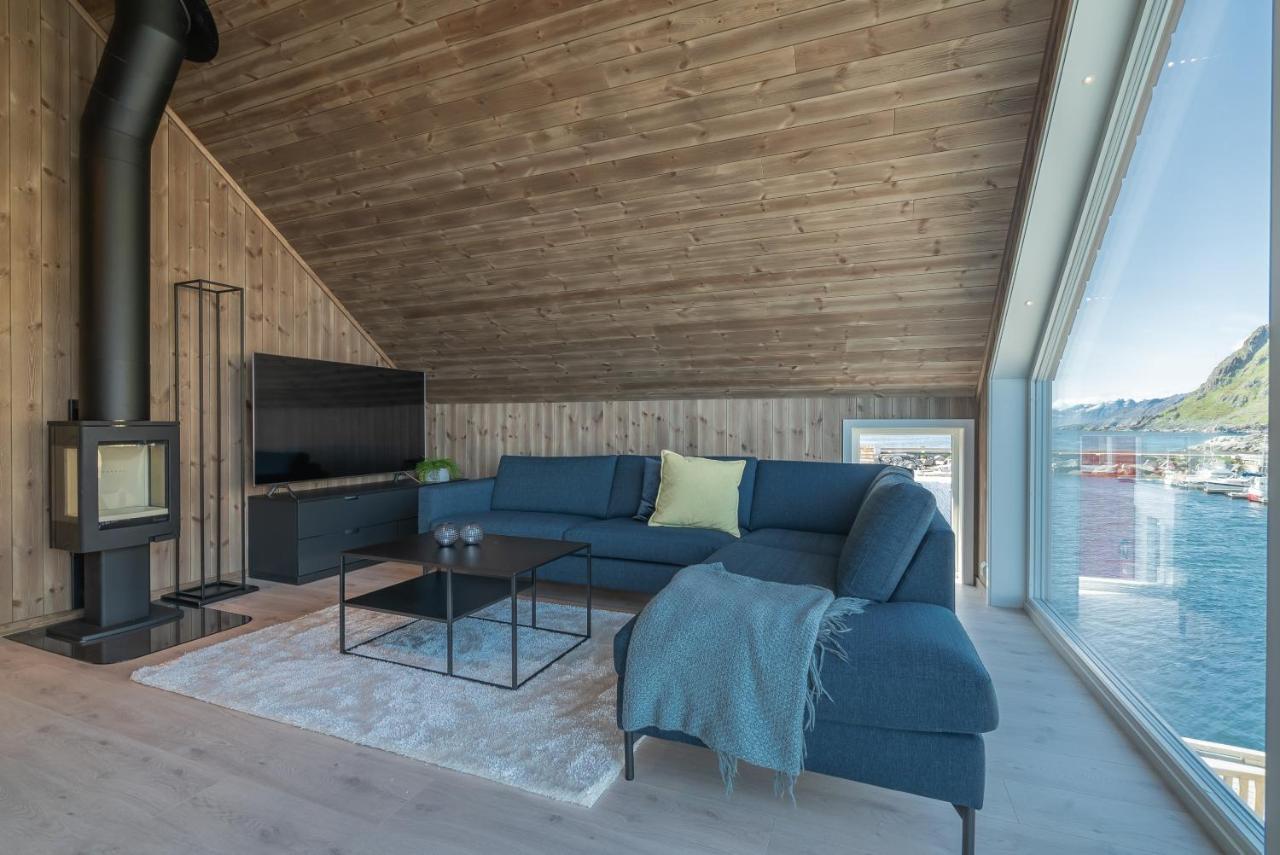 Seafront New Cabin In Lofoten バルスタ エクステリア 写真